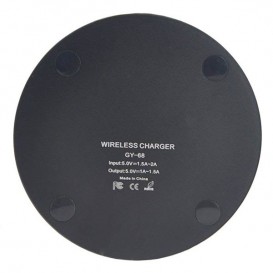 Station de charge QI avec contour lumineux