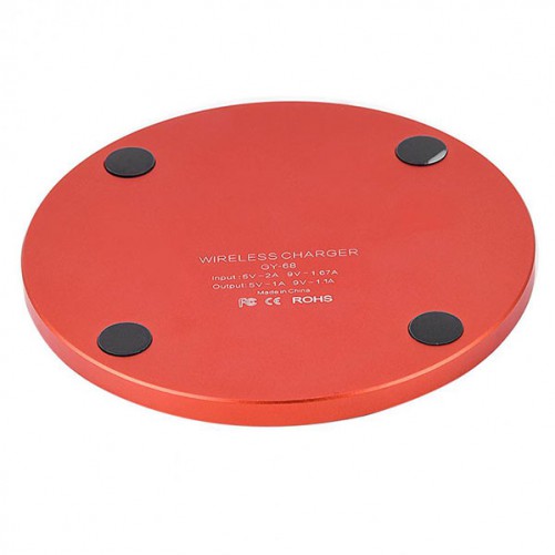 Station de charge QI avec contour lumineux