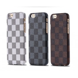 Coque rigide damiers iPhone...