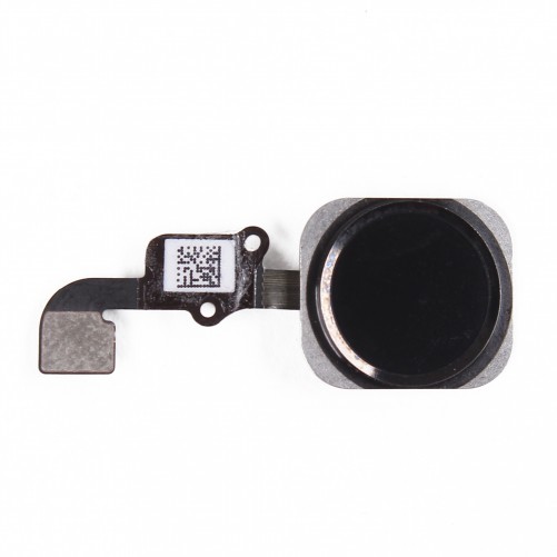 Bouton home noir + nappe - iPhone 6 Plus