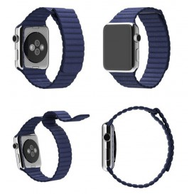 Bracelet cuir matelassé...