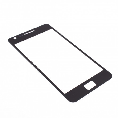 Vitre Tactile Noire + Stickers - Galaxy S2