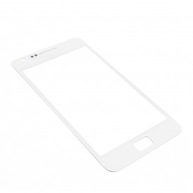 Vitre Tactile Blanche + Stickers - Galaxy S2