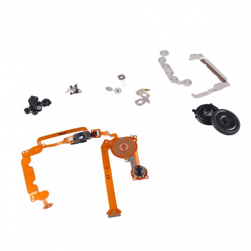 Kit boutons façade complet + nappe + vis (Reconditionné) - Canon EOS 30D