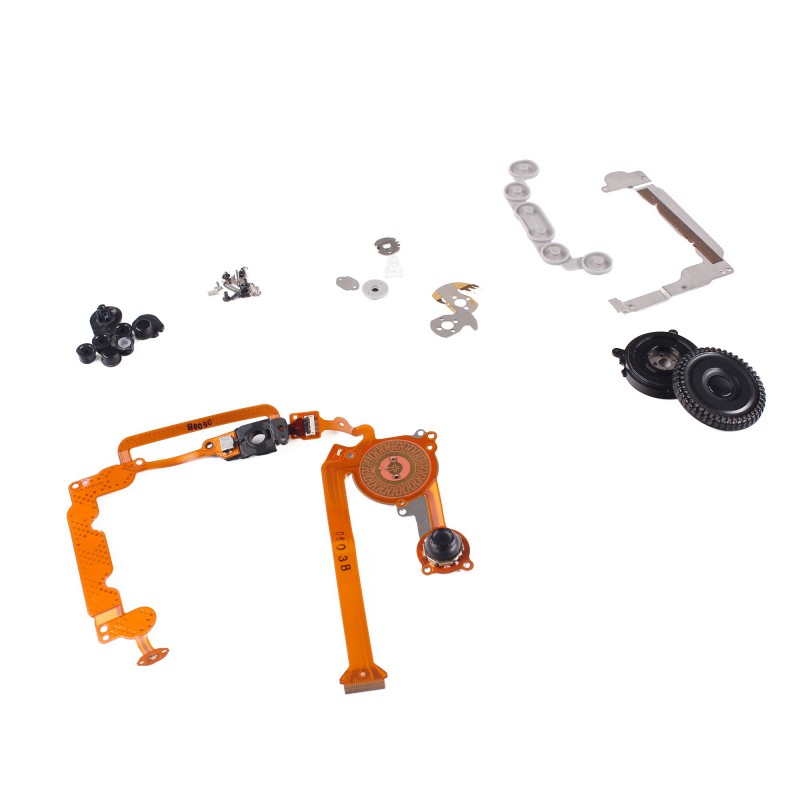 Kit boutons façade complet + nappe + vis (Reconditionné) - Canon EOS 30D