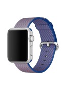 Bracelet Nylon Tressé Bleu Roi Apple Watch 40mm & 38mm MacManiack Accessoires - SOSav.fr