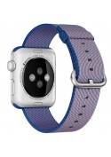 Bracelet Nylon Tressé Bleu Roi Apple Watch 40mm & 38mm MacManiack Accessoires - SOSav.fr