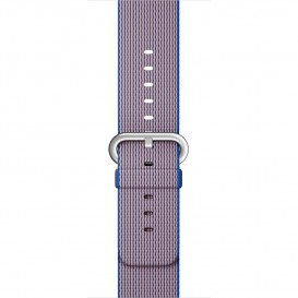 Bracelet Nylon Tressé Bleu Roi Apple Watch 40mm & 38mm MacManiack Accessoires - SOSav.fr