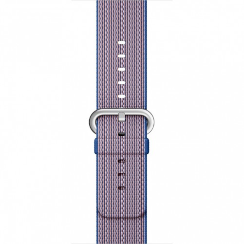 Bracelet Nylon Tressé Bleu Roi Apple Watch 40mm & 38mm MacManiack Accessoires - SOSav.fr