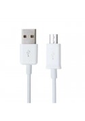 Cable micro USB blanc pour Samsung MacManiack Accessoires - SOSav.fr