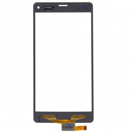 Vitre Tactile Noire - Xperia Z3 Compact