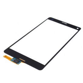 Vitre Tactile Noire - Xperia Z3 Compact