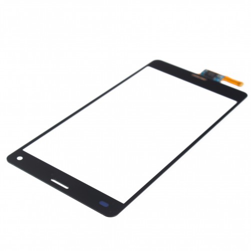 Vitre Tactile Noire - Xperia Z3 Compact