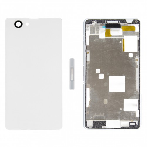 Châssis écran + Châssis interne + Façade arrière BLANC - Xperia Z3 Compact