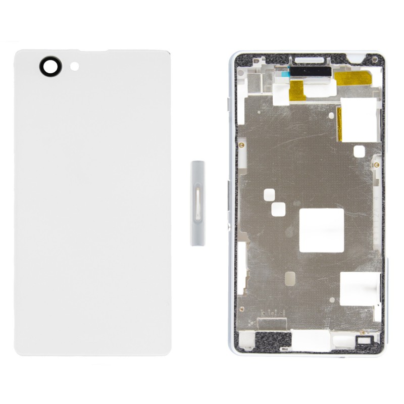 Châssis écran + Châssis interne + Façade arrière BLANC - Xperia Z3 Compact