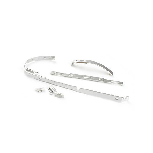 Kit contour gris + boutons Open, ON/OFF, WiFi - PSP 1000