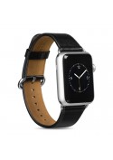 Bracelet Cuir Hoco Noir Apple Watch 42mm MacManiack non trie - SOSav.fr