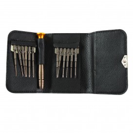 Tournevis précision 13 pièces + pochette