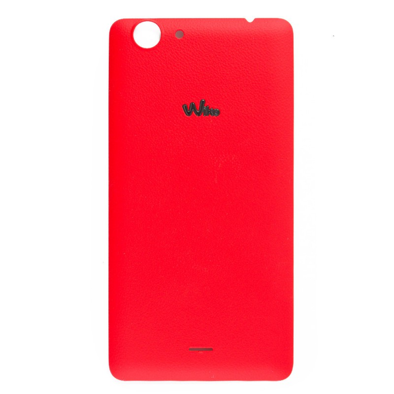 Coque arrière rouge (officielle) - Wiko Pulp Fab 4G