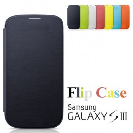 Etui Flip Samsung Galaxy S3 Bleu