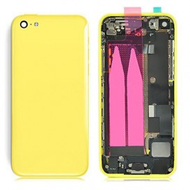 coque arrière face de remplacement complète pour iPhone 5C - Jaune