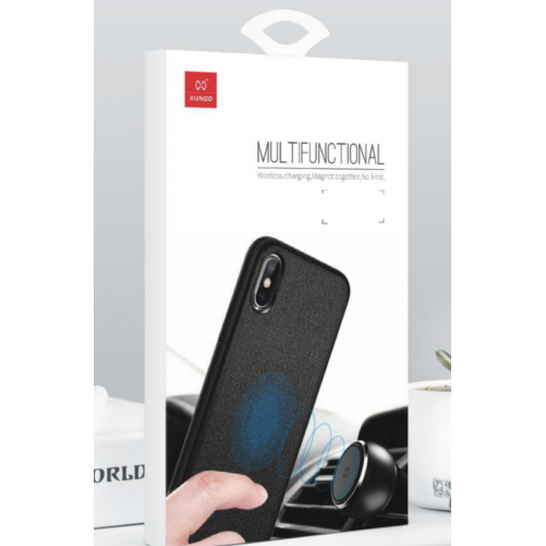 Coque TPU effet cuir magnétique Bass Series - Galaxy Note 9