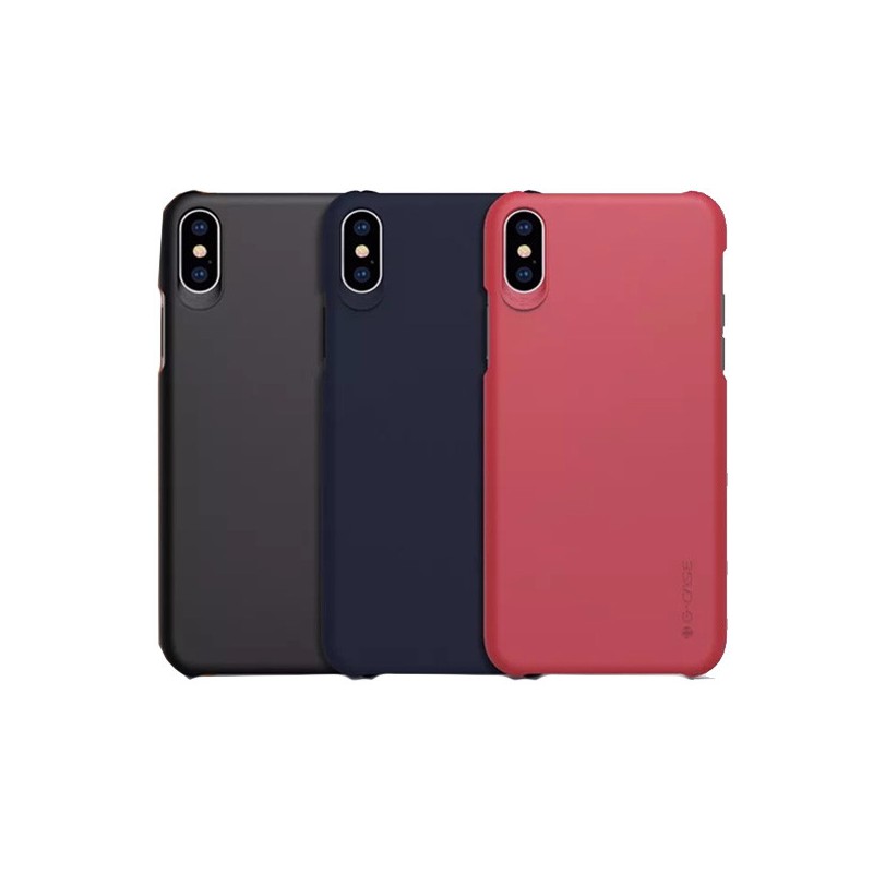 Coque rigide Soft Touch Juan Series pour iPhone XS Max G-Case