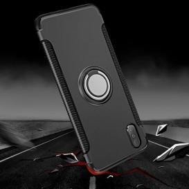 Coque avec anneau arrière iPhone X Xs