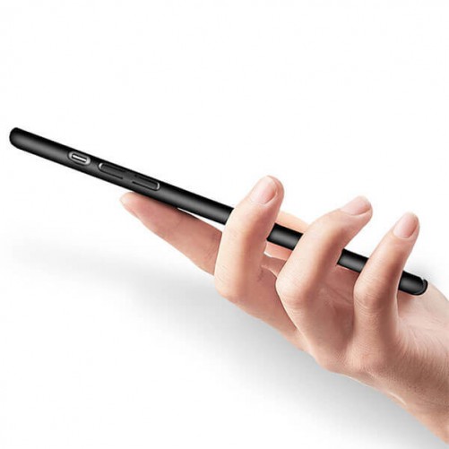 Coque rigide micro perforée pour iPhone X Xs