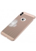 Coque rigide micro perforée pour iPhone X Xs