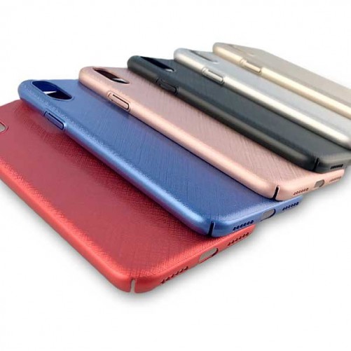 Coque rigide texturée iPhone X Xs