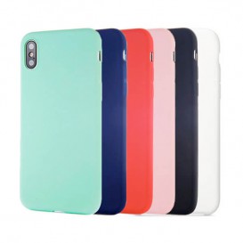 Coque Silicone iPhone X Xs (sans logo)