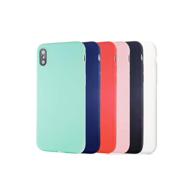 Coque Silicone iPhone X Xs (sans logo)
