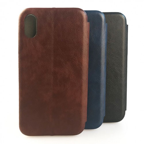 Etui portefeuille en Cuir iPhone X