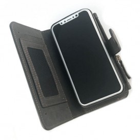 Smooth Leather Portfolio iPhone X