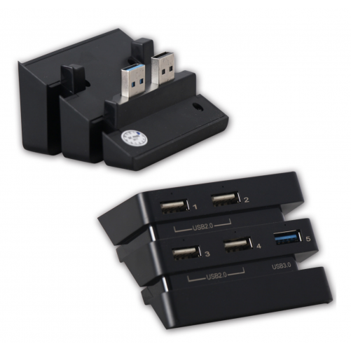Hub USB 5 en 1 PS4 Pro