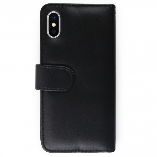 Etui portefeuille simili cuir iPhone X Xs