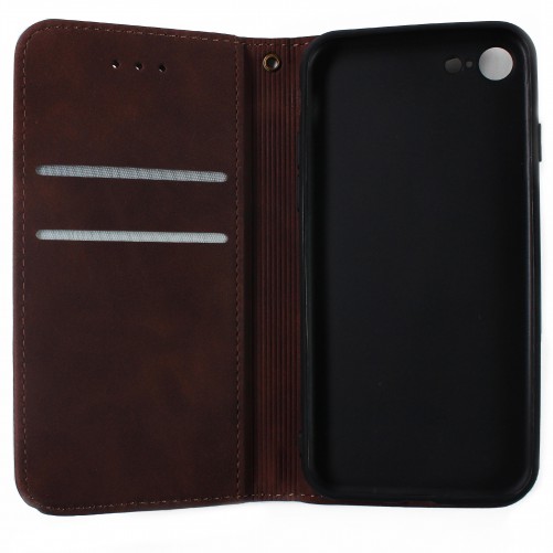 Etui portefeuille en Cuir iPhone 8 / iPhone 7