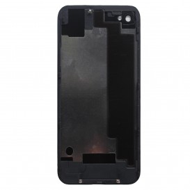 Coque arrière Face de remplacement vitre MacManiack IPhone 4S Noir