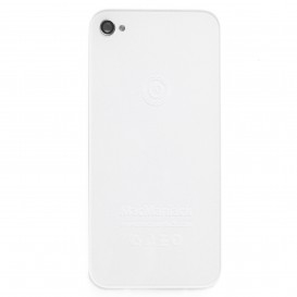 Face arrière MacManiack iPhone 4S Blanc