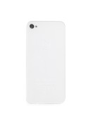 Face arrière MacManiack iPhone 4S Blanc