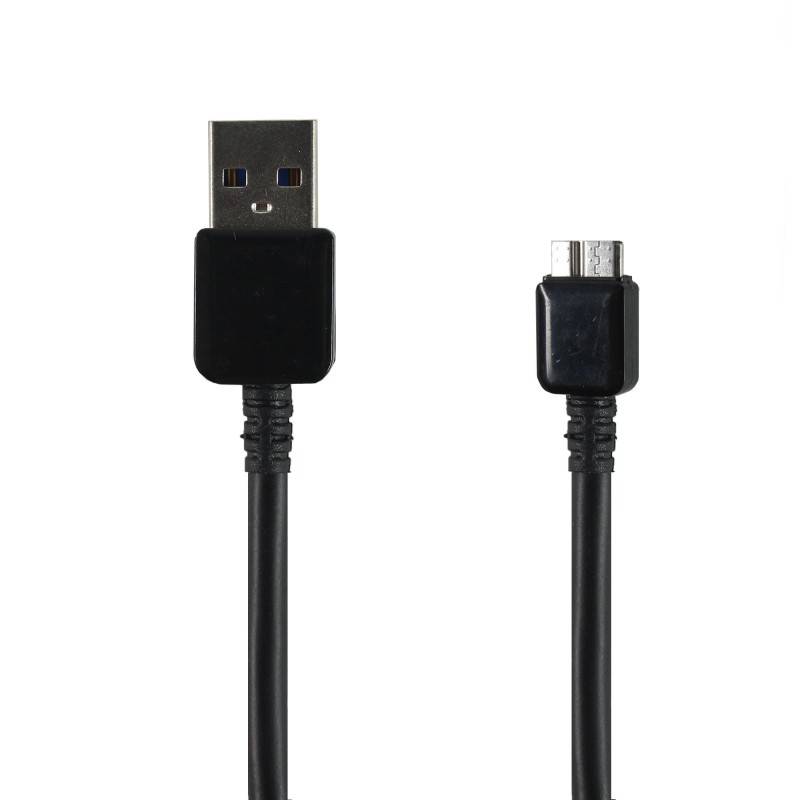 Câble Micro USB 3.0 noir pour Samsung