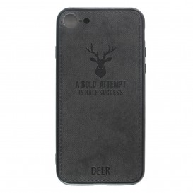 Coque iPhone 7 / 8 "Deer" effet cuir