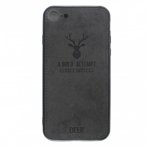 Coque iPhone 7 / 8 "Deer" effet cuir