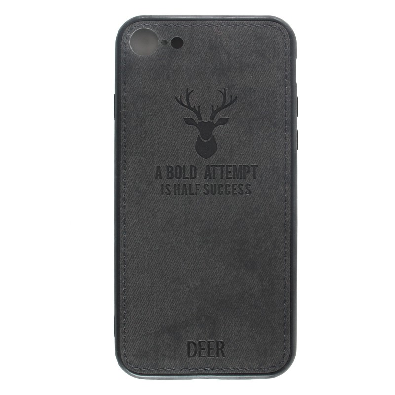 Coque iPhone 7 / 8 "Deer" effet cuir