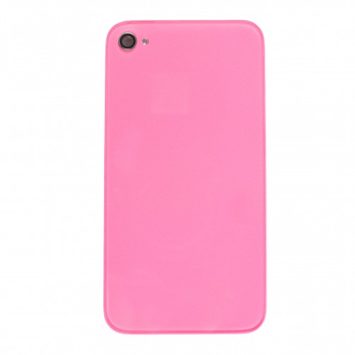 Face arrière de remplacement rose pour iPhone 4