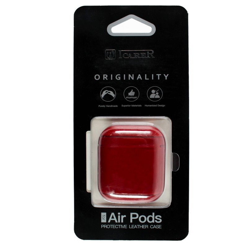 Etui de protection en cuir pour AirPods