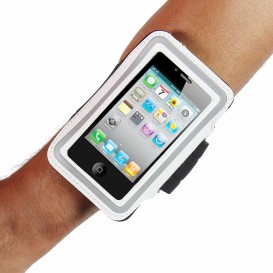 Brassard Sport iPhone 4 4S Blanc