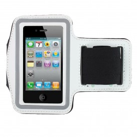 Brassard Sport iPhone 4 4S Blanc