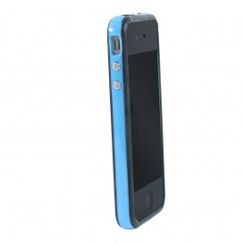 Bumper - Contour TPU Bleu & Noir IPhone 4 & 4S